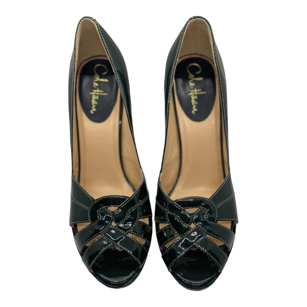 Cole Han Green Heels